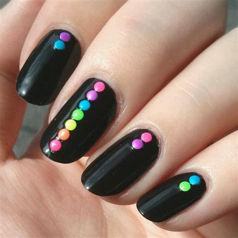 50 Dramatic Black Acrylic Nail Designs to Keep Your Style On Point