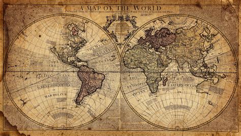 Vintage Map Wallpaper