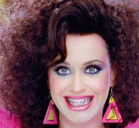 Celebrities With Braces, 80s Hair And Makeup, Face Makeup, Party Makeup ...