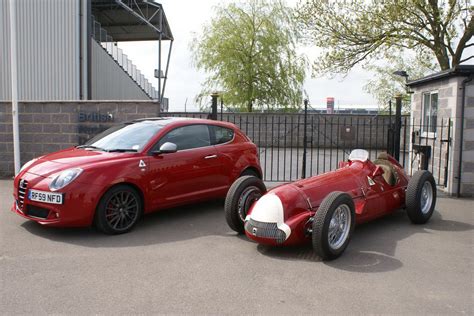 Iconic Alfa Romeo 158 F1 Racer Meets MiTo QV | Carscoops