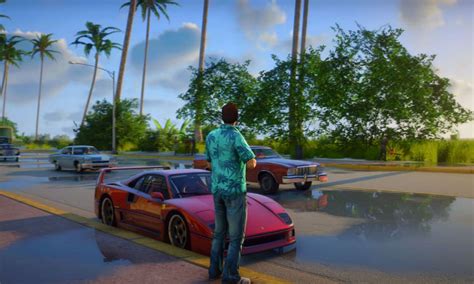 Fan makes GTA Vice City Remake in Unreal Engine 5 using GTA 5 mods