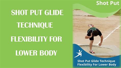 Shot Put Glide Technique for lower body