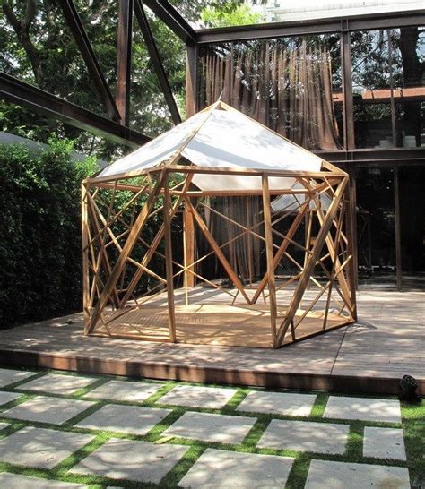 Wooden gazebo DOME by Deesawat Industries Co. | Wooden gazebo, Gazebo ...