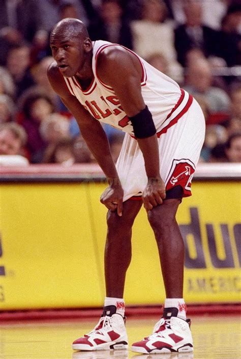 Flashback: Michael Jordan Wearing the 'Carmine' Air Jordan 6 | Sole ...