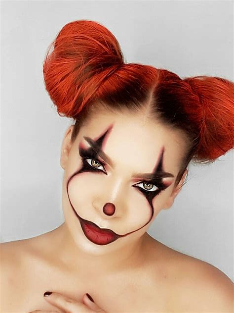 Glam Pennywise makeup by @andreyhaseraphin on instagram #pennywise # ...