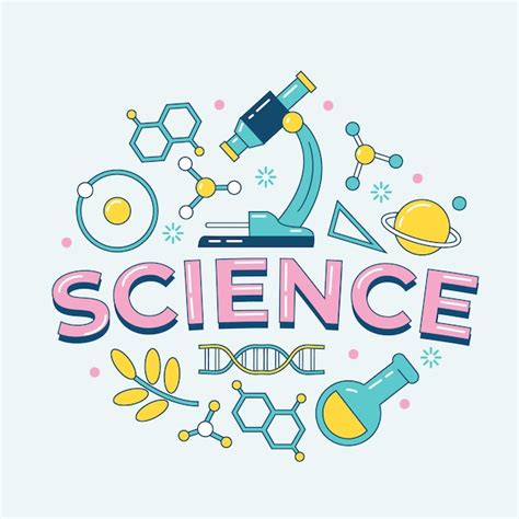 Free Vector | Science word concept