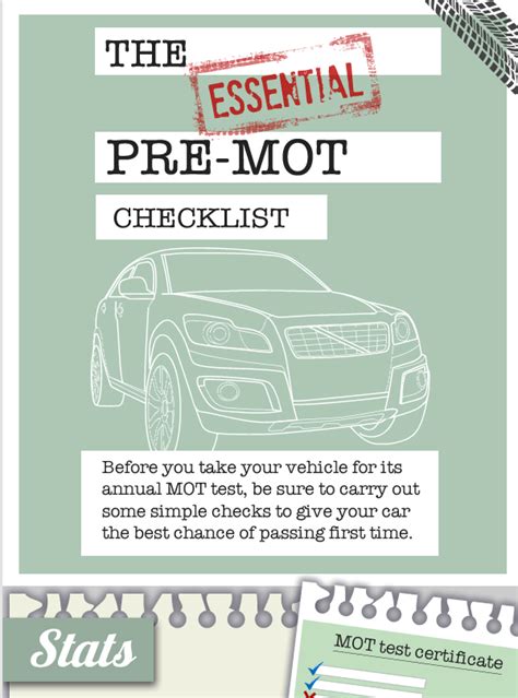 Media post: The Essential Pre-MOT Checklist – Best Selling Cars Blog