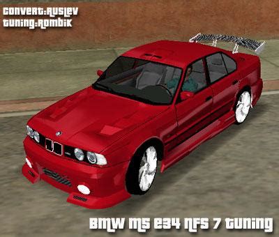 GTA 3 BMW M5 E34 Tuning Mod - GTAinside.com