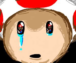 Mario is tired of saving the princess - Drawception