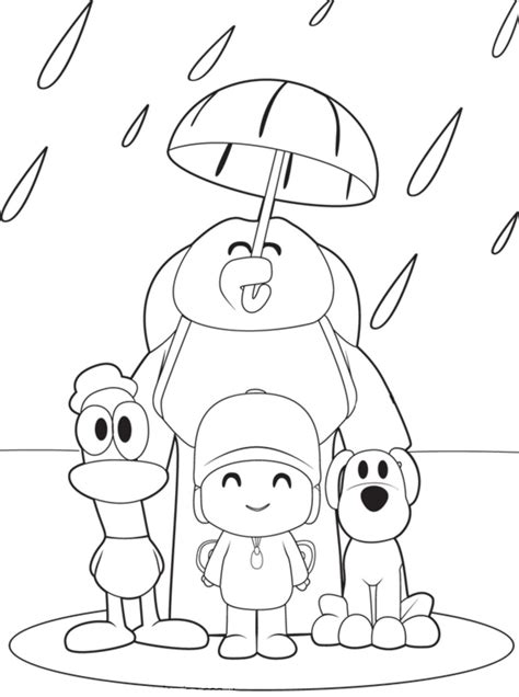 Free Printable Pocoyo Coloring Pages For Kids