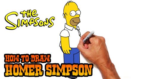 How to Draw Homer Simpson | The Simpsons - YouTube