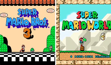 Super Mario World Super Mario Bros 3: ¿cuál Fue Mejor? Videojuegos La ...