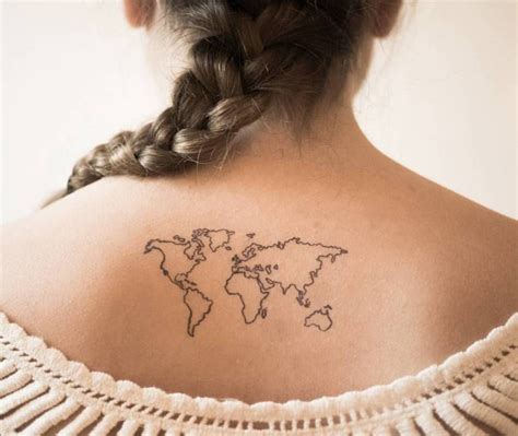 Pin on Map Tattoo