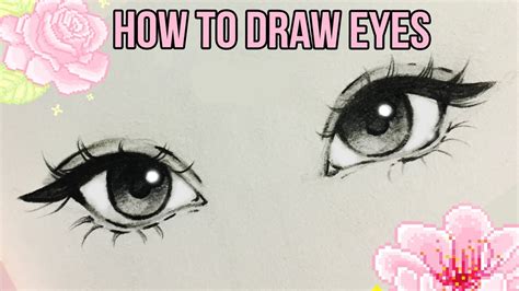 How To Draw Cute Eyes For Beginners - Howto Techno