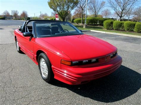 1992 Oldsmobile Cutlass Supreme Convertible Low Miles Red 1 Owner Rare ...