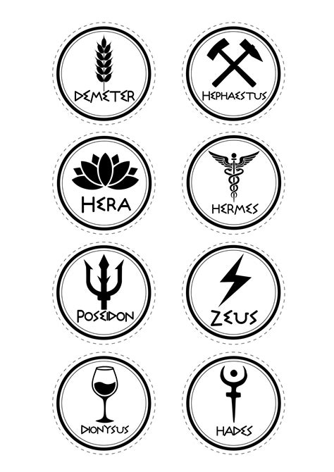 Pictures Of Greek Gods And Goddesses Symbols : Greek Gods Mythology ...