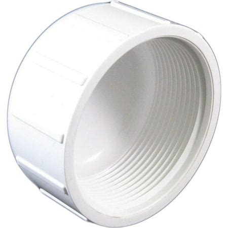 PVCCAP2T Schedule 40 PVC Threaded Cap, 2 Inch - Walmart.com