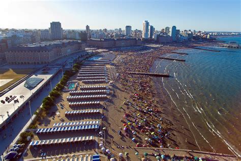 En fotos. Las playas de Mar del Plata vistas con el drone de LA NACION ...