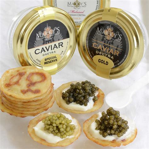 Russian Osetra Caviar Sampler Gift Set from Caspian Sea - buy caviar ...