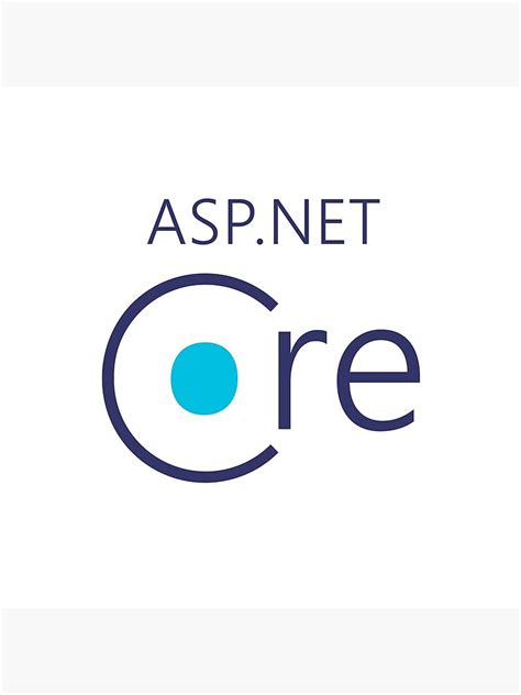 "ASP.NET Core logo" Metal Print for Sale by columan | Redbubble