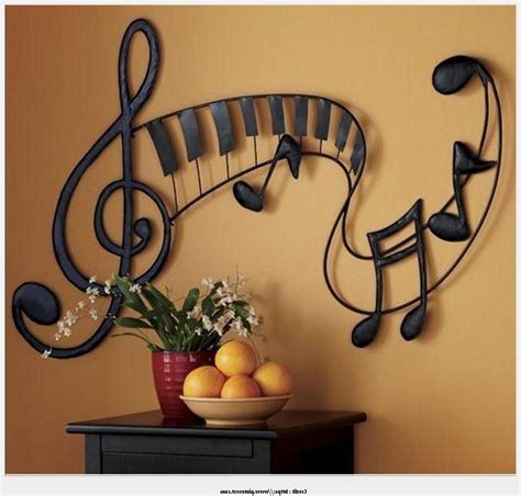 music themed wall decor – music themed metal wall art – Crpodt