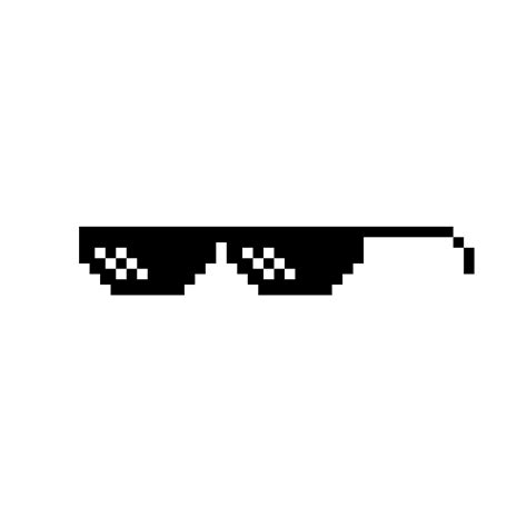 Transparent Png Pixel Glasses Meme - Ammarah Petty