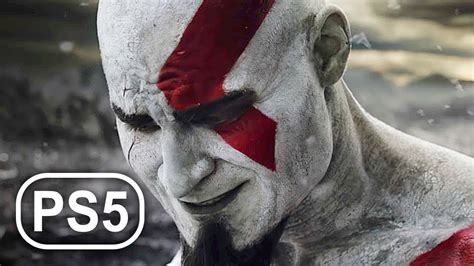 How Kratos Turned White & Got Red Tattoo Scene 4K ULTRA HD - GOD OF WAR ...