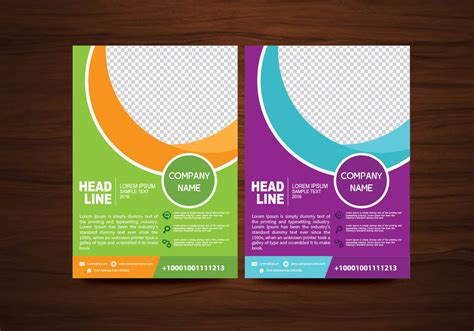 Vector Brochure Templates