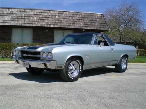 1970 Chevrolet El Camino SS 454 LS6 Silver – Midwest Muscle Cars