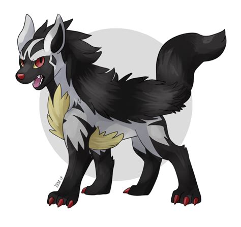 Mega Mightyena by mr-tiaa on DeviantArt