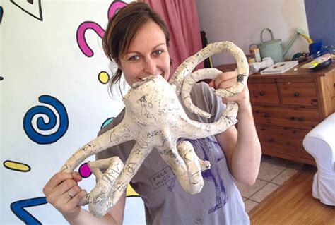 Paper Mache Octopus DIY tutorial - The Surprise-aholic