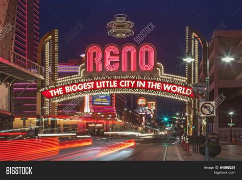 Sign Reno Arch Night, Image & Photo (Free Trial) | Bigstock