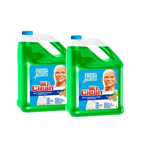 Mr. Clean 128 oz. Gain Scent All-Purpose Cleaner (2-Pack) 079168938803 ...