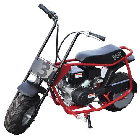 Coleman Powersports CC100X 98CC Gas Powered Ride-On Mini Bike - Red ...