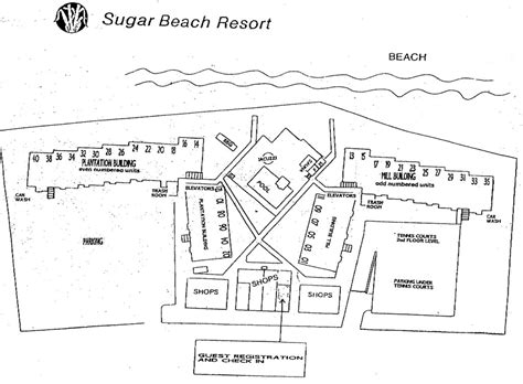 Sugar Beach Resort - Units Layout Map - Maui Vacation Advisors ...