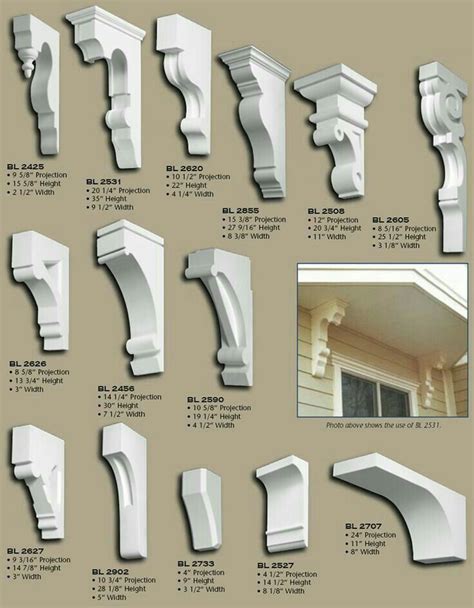 Corbels | House design, Corbels, House exterior