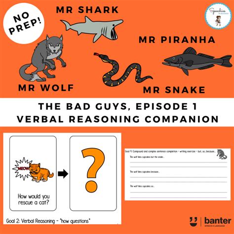 Book: The Bad Guys, Episode 1: Verbal Reasoning Companion | Banter ...