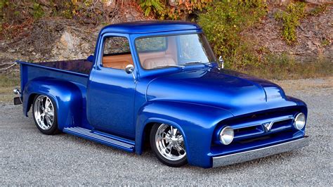 Custom 1953 Ford F-100 Truck With a Coyote Bite