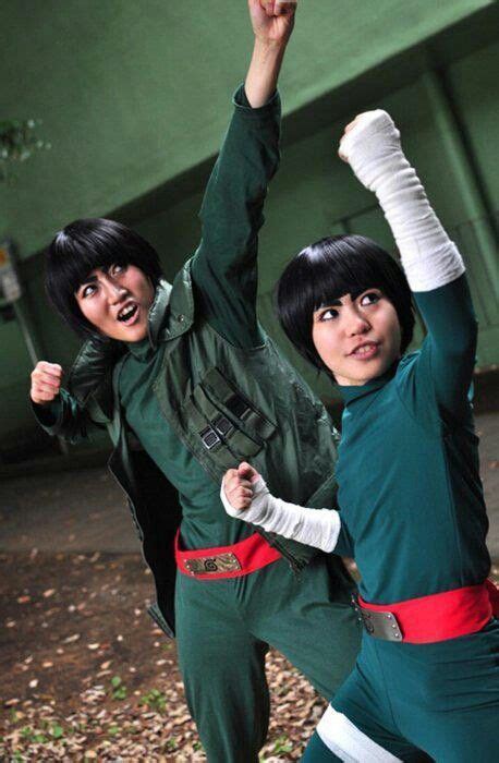 AMAZING cosplay ll Naruto ll Team Guy: Rocklee and Guy (Team Guy's ...