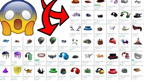 I Have The MOST ITEMS ON ROBLOX! (2,500+ HATS!!) - YouTube