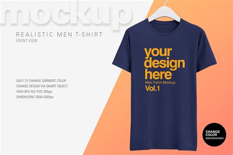 Men T-shirt PSD Template Download Free | DesignHooks