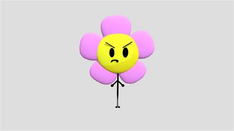 Flower (BFDI) - Download Free 3D model by aniandronic [d7efc67] - Sketchfab