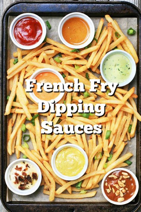 25+ Creative Dipping Sauces For French Fries