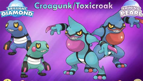 Download Shiny And Regular Croagunk And Toxicroak Wallpaper ...