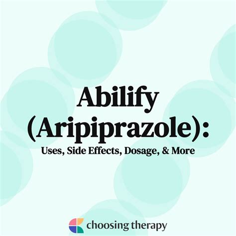 Aripiprazole (Abilify): Side Effects & Uses