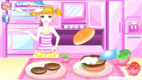 🎮 Burger and Fries Girl Game | Cooking Games For Girls To Play Online ...