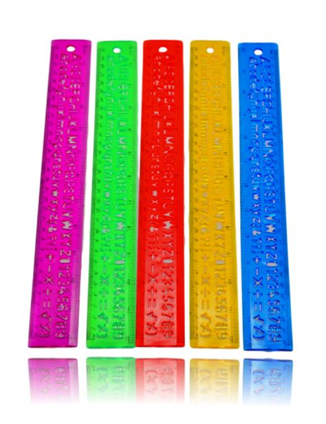 12 Inch 30cm Classroom Rulers for Kids in BULK Shatterproof and ...