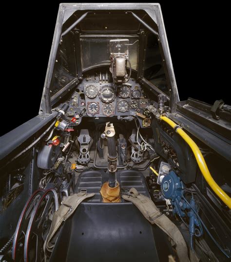 Cockpit of the Messerschmitt Bf 109 G-6/R3 at the National Air and ...