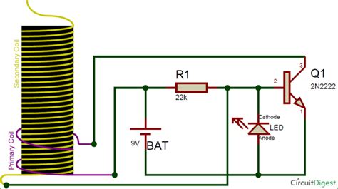 How to Make a Mini Tesla Coil 9v - Wireless Power Transmission