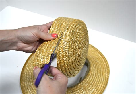 Sassy Straw Saucer Hat DIY - Flashback Summer